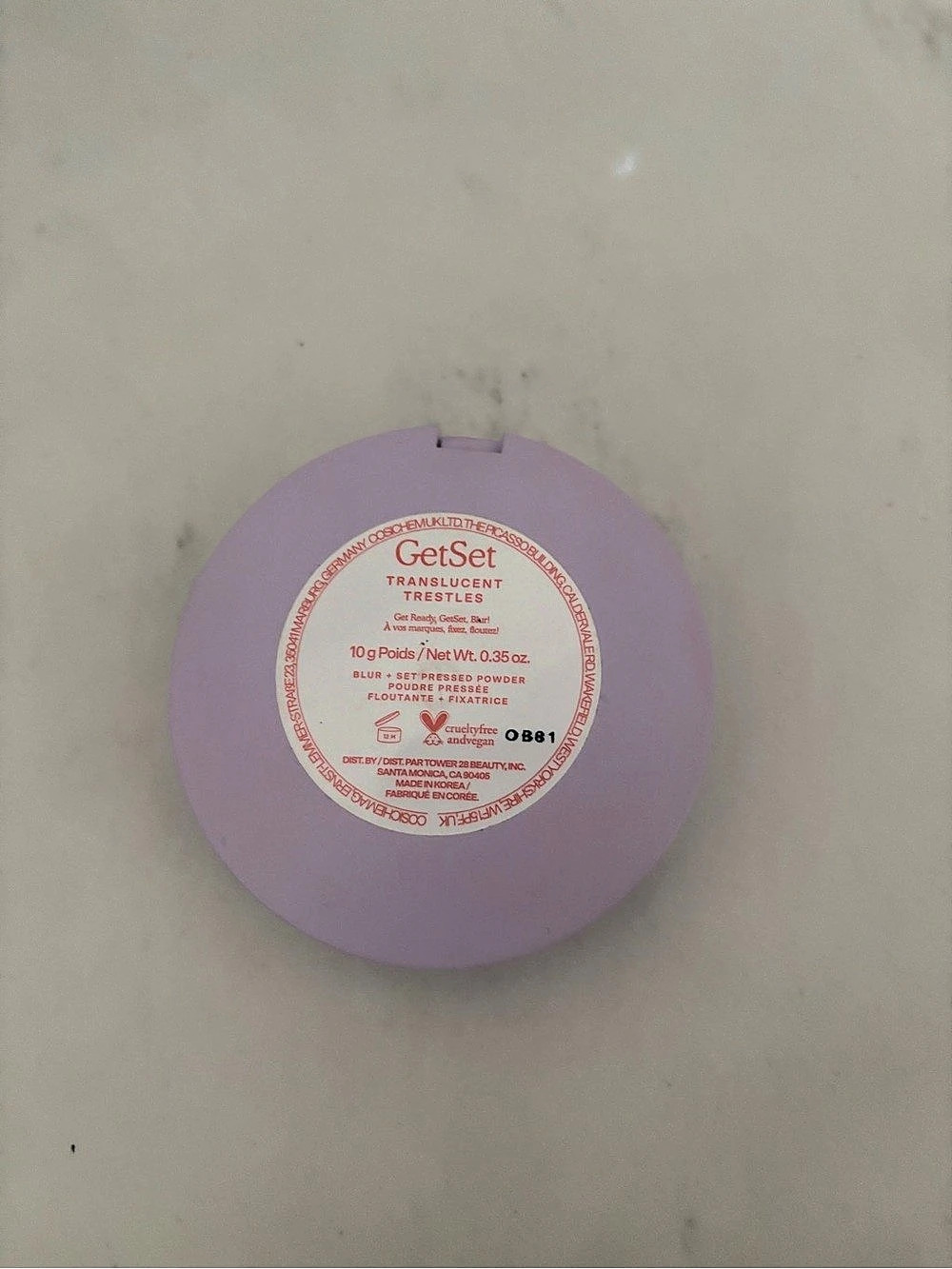 Tower 28 GetSet Blur-Set Pressed Powder Purple